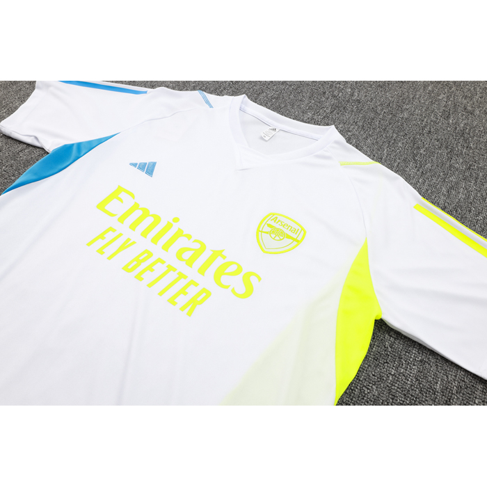 Camiseta de Entrenamiento Arsenal 2023-24 Blanco - Haga un click en la imagen para cerrar